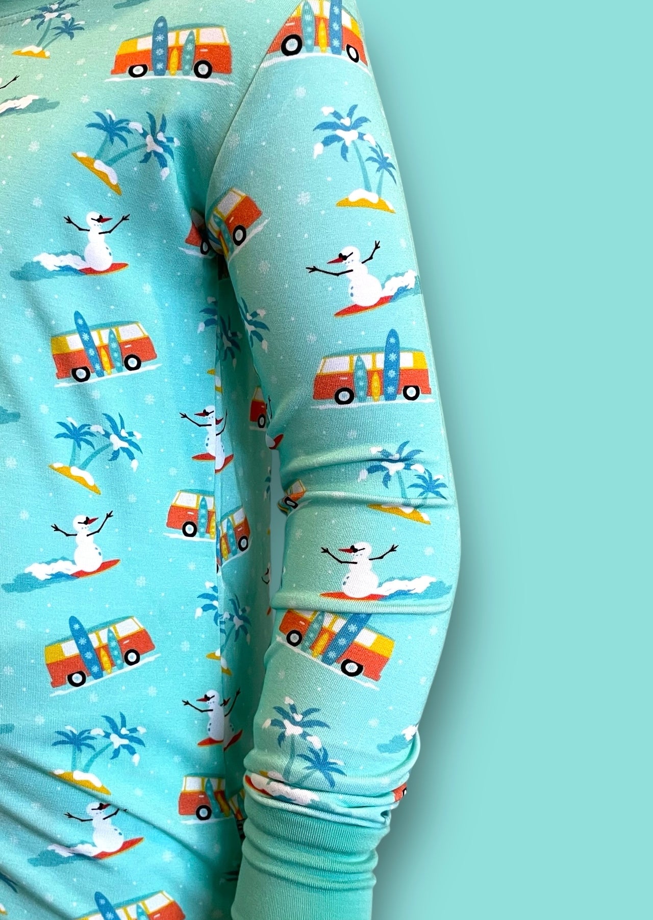 Surfing Snowman 2-Piece Lounge Set